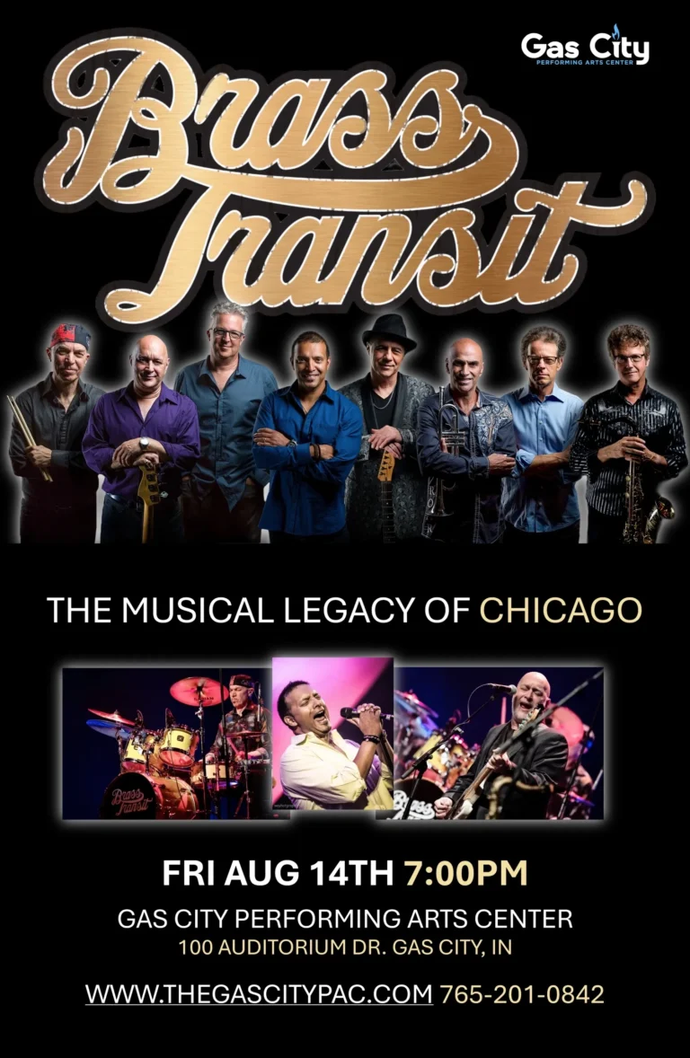 Brass Transit – a dynamic, crowd-pleasing, studio-tight powerhouse, and the world’s foremost Chicago tribute show!