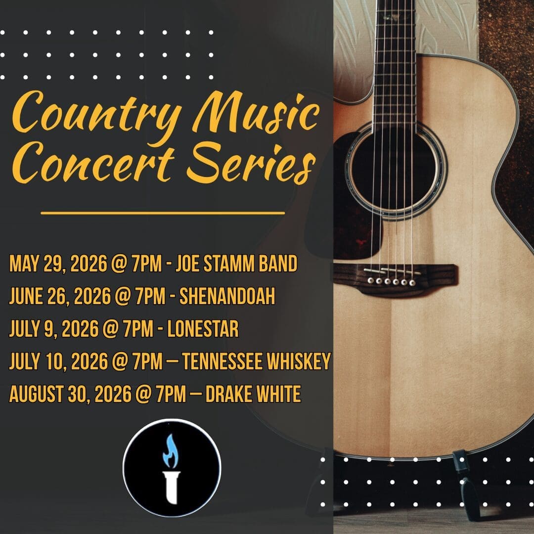 2026 Country Series Schedule - Gas City Performing Arts Center Country Music Concert Series