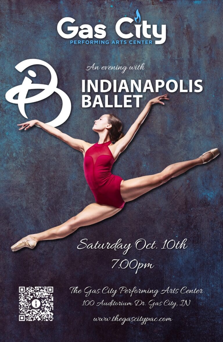 an Evening with the Indianapolis Ballet - Gas City Performing Arts Center An Evening with the Indianapolis Ballet